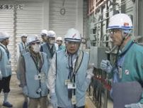 島根原発2号機　原子力安全顧問が現地視察　2021年10月以来、約3年ぶり　島根県
