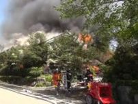 ハチの巣を燃やそうと？新潟・佐渡市で住宅火災　ケガ人なし　火事原因を捜査中