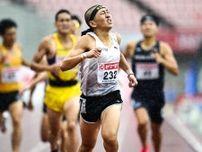 17歳で日本選手権優勝…“800mの怪物”落合晃の衝撃「一度も先頭譲らず」「勝っても地面を叩いて号泣」雨中の圧勝劇を振り返る