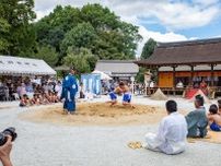烏相撲で「カーカーカー！」カラスの横跳びで五穀豊穣を願う上賀茂神社の「重陽神事」