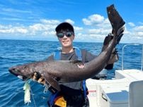 深海魚ハンター西野勇馬さん　超激レア深海ザメ「イチハラビロウドザメ」を捕獲