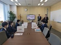 APPジャパンのSDGs取り組みを学ぶ　社長らが中学生5人に説明