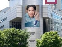 SHIBUYA109に大谷翔平選手の巨大広告が登場！　紫外線対策をアピール