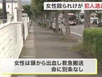 ２０代女性一人で帰宅途中に背後から襲われけが　犯人逃走中〈仙台市〉