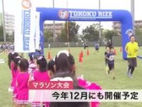 野球場もコースに「いい経験」 仙台市内でマラソン大会「宮城野パークラン」
