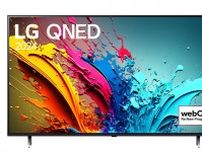 LG、量子ドット搭載のハイグレード・4K液晶テレビ「QNED85T」「QNED80T」。独自カラー技術も実装