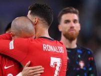 39歳ロナウドと41歳ペペ、EURO敗退…ポルトガル代表同僚は「手本になってくれた彼らに感謝したい」