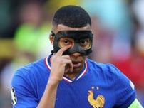 EUROで鼻骨折のエムバペ、「フェイスマスクでのプレーは物凄く恐ろしい」理由を説明