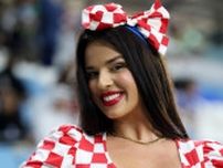 クロアチアの美女サポーター、EURO2024参戦を宣言！「10年付き合った彼氏と別れたけど…」