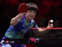 張本智和、日本勢トップの4位　宇田幸矢は20位に｜卓球男子世界ランキング（2023年第20週）