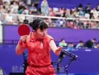 日本女子、台湾下しメダル確定　準決勝は韓国と対戦＜卓球・杭州アジア競技大会＞