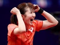早田ひな、台湾のエース下して日本勢13年ぶりの女子シングルスメダル獲得＜杭州アジア競技大会卓球競技＞