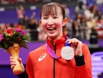 早田ひな、世界ランク1位撃破ならずも堂々の銀メダル　団体に次いで今大会2つ目のメダル獲得＜杭州アジア競技大会卓球競技＞
