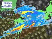 【大雨情報】「大雨と雷及び突風に関する情報」気象庁発表　西日本から東日本対象　非常に激しく降る所も　東海・近畿・中国・四国・九州には広く “警報級の可能性”も発表　雨の降り方イメージは【1時間ごと風・降水シミュレーション】