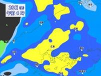 広島県に「大雨に関する情報」発表　28日（金）は断続的に雷伴う激しい雨で大雨おそれ　1時間40ミリ・24時間100ミリ　場合により “警報級”の可能性も　土砂災害・浸水・河川の増水に十分注意【1時間ごと降水シミュレーション】
