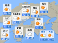 【きょう7/26(金) 広島天気】猛暑に引き続き警戒　適度に休息をとって