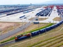 中欧班列「中部通路」第1四半期の貨物輸送量は80万トン超―中国