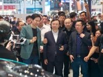 北京モーターショーでシャオミとBYDのトップが交流、協力強化に意欲―中国