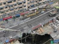 地下鉄駅の建設現場で崩落、直径約12メートルの穴―四川省成都市