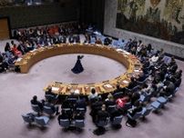 国連安保理、ガザ即時停戦決議案を採択　米は棄権
