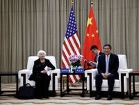 米財務長官、中国副首相と会談　「均衡の取れた成長」協議へ