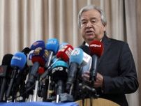 国連総長、イランの報復攻撃を非難　「壊滅的な衝突」の瀬戸際