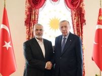 トルコ大統領がハマス指導者と会談、ガザ人道支援・地域和平協議