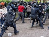 米大学の反戦デモ、強制排除続く　ＵＣＬＡで200人超逮捕
