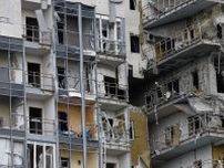 ロシア軍、ウクライナ北東部のハリコフ市を空爆　民間住宅に被害