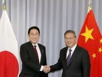 岸田首相、日本産食品の輸入規制撤廃求める　日中首脳が会談