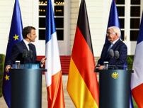 仏大統領、24年ぶりドイツ国賓訪問　「欧州は重要な局面にある」