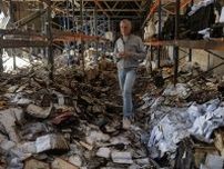 アングル：ウクライナ最大の印刷工場が攻撃で焼失、再建目指す創設者