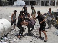 イスラエル軍、ガザの支援物資配給所を空爆　8人死亡