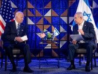 イスラエル、ハマスとの交渉再開に代表団派遣へ　米大統領に伝達