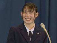 パリ・パラリンピック競泳日本代表に内定　福田果音選手が母校の中学校で壮行会　海外に必ず持っていくものは「チゲスープ」