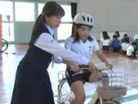 「安全に事故なく自転車を楽しんで」小学校で児童にPTAなどが自転車ヘルメットの貸し出し【香川・高松市】