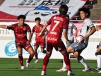 FC琉球3連敗、金沢に1−2　後半猛攻も追い付けず（30日の試合）