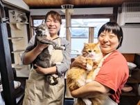 ＜笑顔いっぱい＞保護猫カフェ　ねこの蔵（鹿島市）