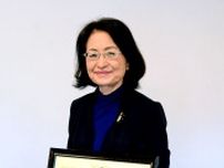 ＜近ごろ通信＞九州商工会議所女性会連合会から表彰を受けた井手真喜子さん（65）