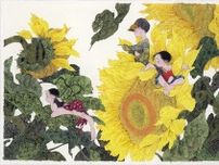 風の画家・中島潔さんが作品を佐賀新聞に寄贈　代表作含めて130点　佐賀新聞ギャラリーで公開へ