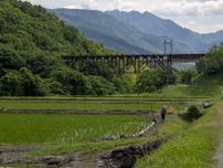 中央本線の線路付け替え区間を陸路と空撮写真で追う【後編】信濃境〜富士見間・立場川橋梁の雄姿に見とれる