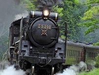 漆黒のデゴイチ、力強く試運転　ＳＬやまぐち号・蒸気機関車Ｄ５１　運転再開は５月３日、新山口−津和野駅間