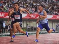 「勝ち切れたのは自分の強さ」　男子１００メートルで坂井隆一郎が２連覇　陸上日本選手権