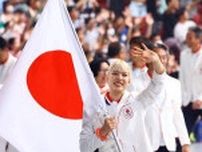 パリ五輪日本選手団の旗手を務める江村美咲さん