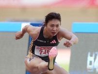 福部真子、大会新１２秒８５で女子１００メートル障害予選突破　田中佑美も好タイム／陸上