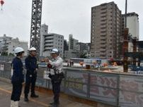工事現場の安全対策徹底を　岡山労働局、週間前にパトロール