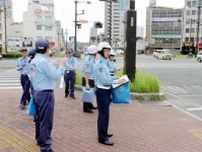 人身事故最多 大雲寺交差点を点検　岡山県警など ２３年１０件１２人
