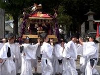「地域の絆を取り戻すきっかけに」伊豆山神社で5年ぶりの「お下り」土石流災害で衣装流される＝静岡・熱海市