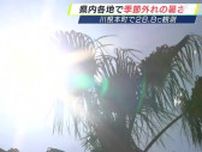 「散歩して汗たれちゃう」川根本町で28.8℃…季節外れの暑さに涼を求める人々も＝静岡県