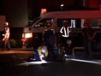 「ひき逃げがあった」自転車が車にはねられ男性が骨折のけが　走り去った車の行方追う＝静岡県警